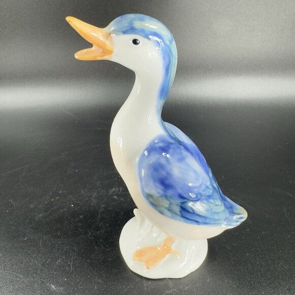 Otagiri Other - Vintage MCM Otagiri Porcelain Duck Bird Figurine Made In Japan Ceramic Figure